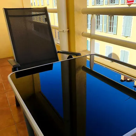 Studio Lumineux Terrasse + Parking Au Coeur Du Port De Nice نيس